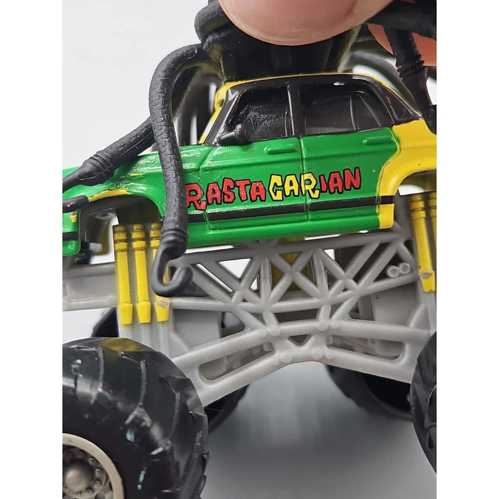 DISNEY PIXAR Cars Toon Jamaican Rasta Carian Monster Truck Maters Tales Dreads.